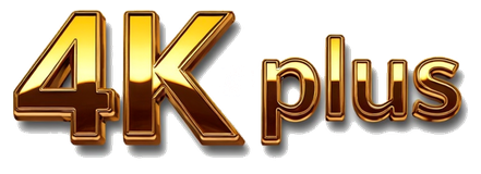 4k plus logo